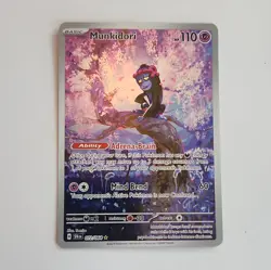 Pokemon TCG Munkidori 072/064 Shrouded Fable Illustration Rare Full Art Holo - Image 1