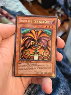 Yugioh Exodia the Forbidden One MC1-EN001 Limited Secret Rare - Image 1