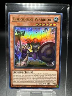 YUGIOH- Dodododo Warrior - DUAD-EN004 - Ultra Rare - 1st Edition Near Mint - Image 1
