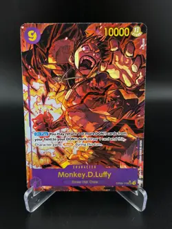 Monkey D Luffy Alternate Art OP09-119 Emperors in the New World One Piece NM - Image 1
