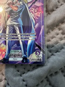 One Piece Bandai Sengoku OP16-060 Leader Alternate Art Foil English 5000 - Image 4