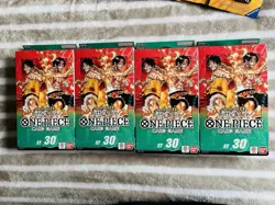 One Piece Luffy & Ace ST-30 Starter Deck Box Lot 4 Boxes English *IN HAND* - Image 1
