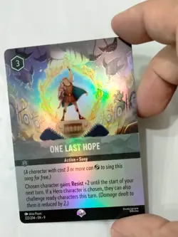 Disney Lorcana Fabled One Last Hope (Epic) Foil - NM - Pack Fresh - Image 2