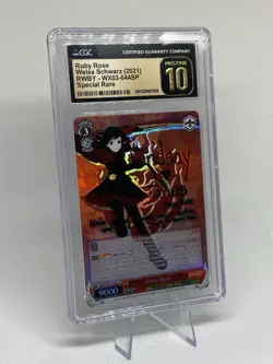 Weiss Schwarz Ruby Rose SP RWBY CGC 10 Pristine! - Image 1