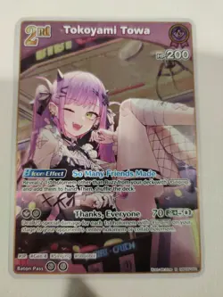 Tokoyami Towa R hBP05-062 - Hololive Official Card Game English - Image 1