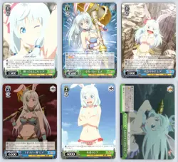 (6) Shea Haulia Arifureta Card Lot Weiss Schwarz Japanese ARI/S103-020 RR Promo - Image 1