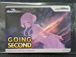 Weiss Schwarz Blue Archive English GOING SECOND Box Topper Promo Card NEW SEALED - Image 1