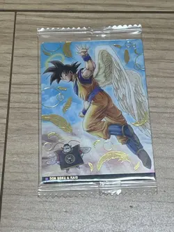 Dragon Ball Itajada 124 SEC Angel Goku Unopened Card Near Mint - Image 1