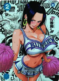 BOA ONE PIECE Holographic Custom Art Goddess Story Anime Collectible Card - Image 1