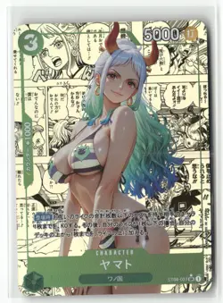 YAMATO BIKINI ONE PIECE Holographic Art Goddess Story Anime Collectible Card - Image 1