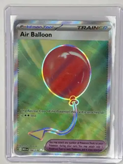 Air Balloon 166/132 ME01 Mega Evolution Holo Rare Pokemon Card NM/Mint - Image 1