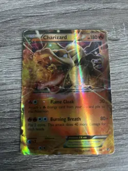 Pokemon TCG Charizard-EX Holo Holo Rare Card Generations 11/83 - Image 1