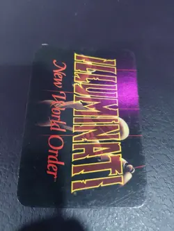 Hillary Clinton Card Limited INWO Illuminati New World Order Game - Image 2