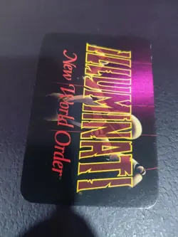 Bigfoot Card Limited INWO Illuminati New World Order Game - Image 2