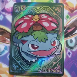 Pokemon Chibi Poke Baby Cards 1st Gen Mini Series - venusaur no:003 - Image 1