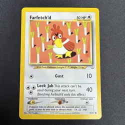 Farfetch'd 43/64 Neo Revelation Common Pokemon Card TCG - NM - Image 1