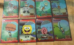SpongeBob SquarePants Aquatic Amigos 1st Ed 100 Different Card Lot With Holos - Image 1
