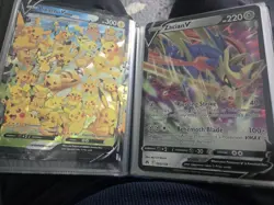 Pokemon Jumbo Card Lot With Binder - Image 3