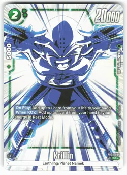 Krillin (Alternate Art) FB05-051 SR Dragon Ball Super Card - Image 2