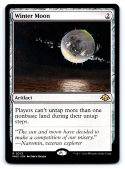 Winter Moon - Modern Horizons 3 - MTG - Image 1