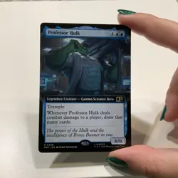 Professor Hulk Extended Art Marvel Super Heroes Mtg Nm 0338 - Image 1