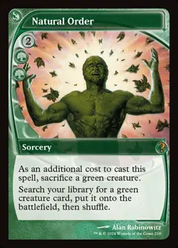 MTG Natural Order - Future Frame, NM-Mint, English Mystery Booster 2 - Image 1