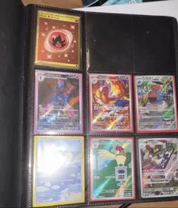 Vintage and Modern Pokemon binder - Image 1