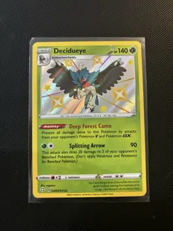 Pokemon Card - Decidueye SV003/SV122 - SV Shining Fates - Mini SV, NM - Image 1