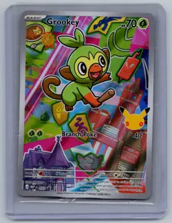 Grookey 052 Promo ME: Mega Evolution Promo Pokemon Holo Near Mint - Image 1