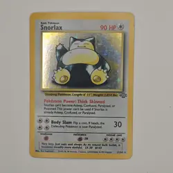 Wizards of the Coast Snorlax 11/64 Jungle Holo Rare Holo EN 1999 - Image 1