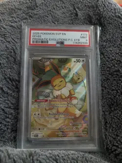 Pokemon TCG Eevee 173 SV Scarlet & Violet Promo Holo Pokemon Center PSA 9 - Image 1