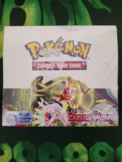 Scarlet and Violet Base Set Booster Box Pokemon TCG Factory Sealed - Image 1