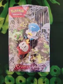 Scarlet and Violet Base Set Booster Box Pokemon TCG Factory Sealed - Image 5