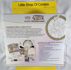 Pokemon Sword & Shield Brilliant Stars Elite Trainer Box Sealed See Photos - Image 4
