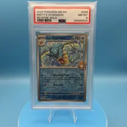 Misty's Gyarados Reverse Holo 049/182 Destined Rivals Pokemon TCG - Image 1