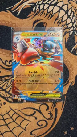 Mega Lucario ex 77/132 - Pokemon TCG Mega Evolution NM/M - Image 1