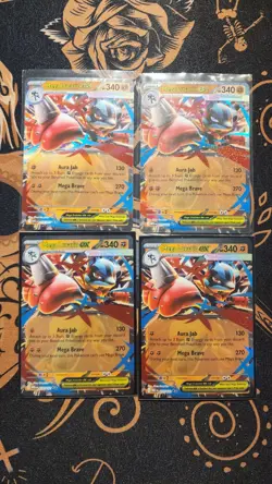 Mega Lucario ex 77/132 - Pokemon TCG Mega Evolution NM/M - Image 2