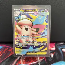 Pokemon TCG Mega Clefable Ex 103/88 Perfect Order Mint Condition Pack Fresh NM - Image 1