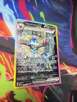 The Pokemon Company Vaporeon ex 149/131 Prismatic Evolutions SIR Holo ENG - Image 2