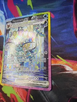 The Pokemon Company Vaporeon ex 149/131 Prismatic Evolutions SIR Holo ENG - Image 3