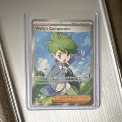 Pokemon TCG ME01 Wally's Compassion 176/132 Trainer UR Full Art Holo - Image 1