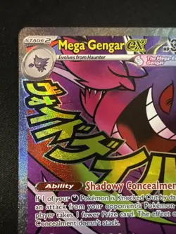 Pokemon TCG Mega Gengar Ex 269/217 Full Art Mega Attack Rare Ascended Heroes NM - Image 3