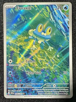 Pokemon Froakie Full Art Holo Water 70 HP Chaos Rising 086/083 - Image 1