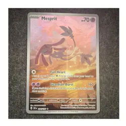 Pokemon Mesprit 204/191 Sv08 Surging Sparks Illus Rare Holo Basic HP 70 - Image 1