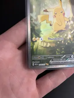Pokemon Pikachu ex 276/217 SV 151 Secret Rare Holo Full Art English - Image 2