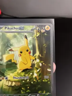 Pokemon Pikachu ex 276/217 SV 151 Secret Rare Holo Full Art English - Image 4