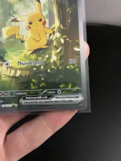Pokemon Pikachu ex 276/217 SV 151 Secret Rare Holo Full Art English - Image 5