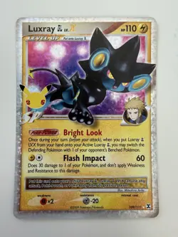 Pokemon Card - Luxray GL LV.X - 109/111 - Image 1
