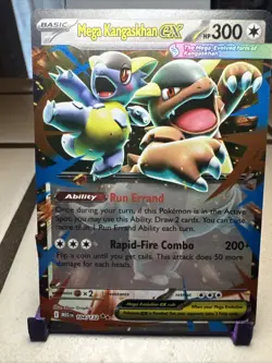 Pokemon TCG Mega Kangaskhan EX #104/132 Mega Evolutions Double Rare NM - Image 1