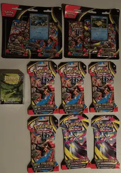 Pokemon Mega Evolution 3-Pack Blister Set of 2 Psyduck and Golduck + 6 Boosters - Image 2